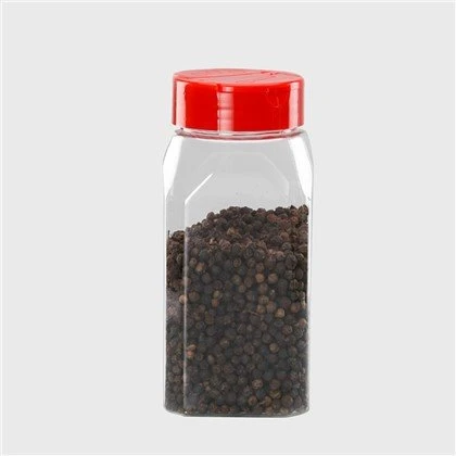 Plastični kvadratni kozarci za začimbe