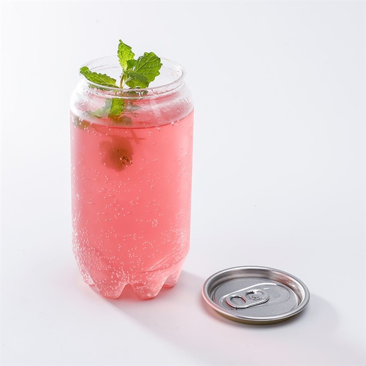 Empty Plastic Drink Can